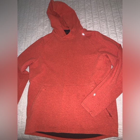 lululemon athletica Other - Lululemon Men’s At Ease Hoodie | Large, lightly worn, earth tone red color